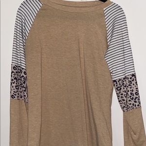 Printed Long sleeve shirt